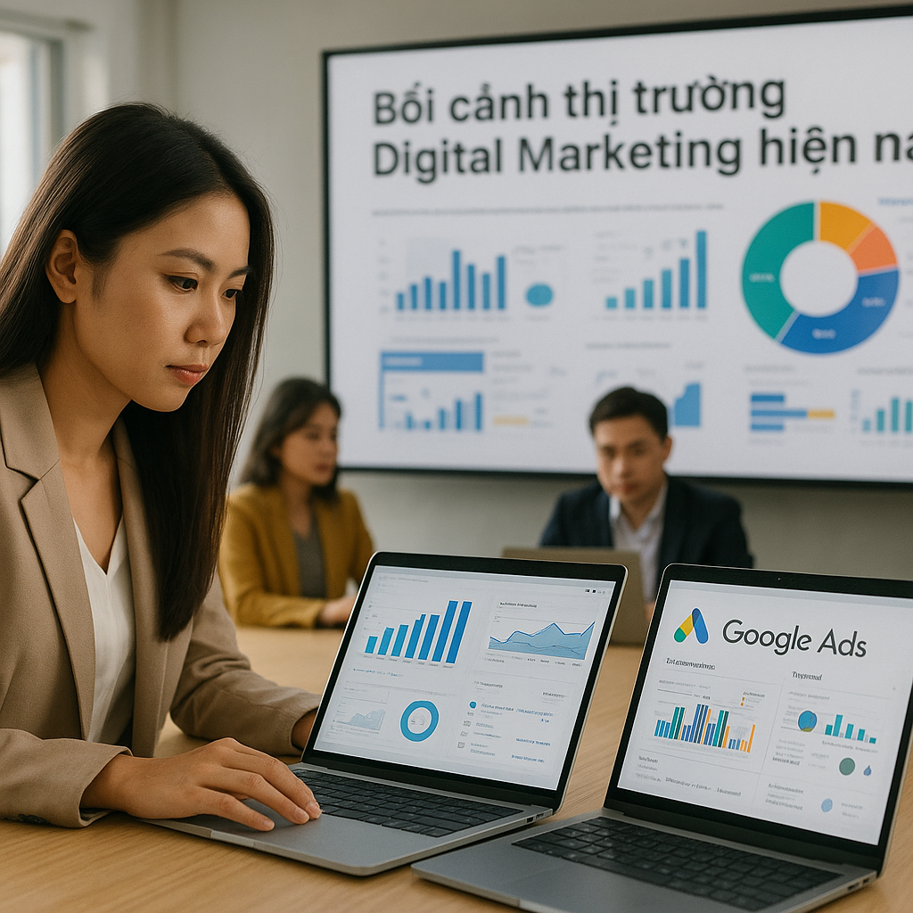 Bối cảnh thị trường Digital Marketing hiện nay