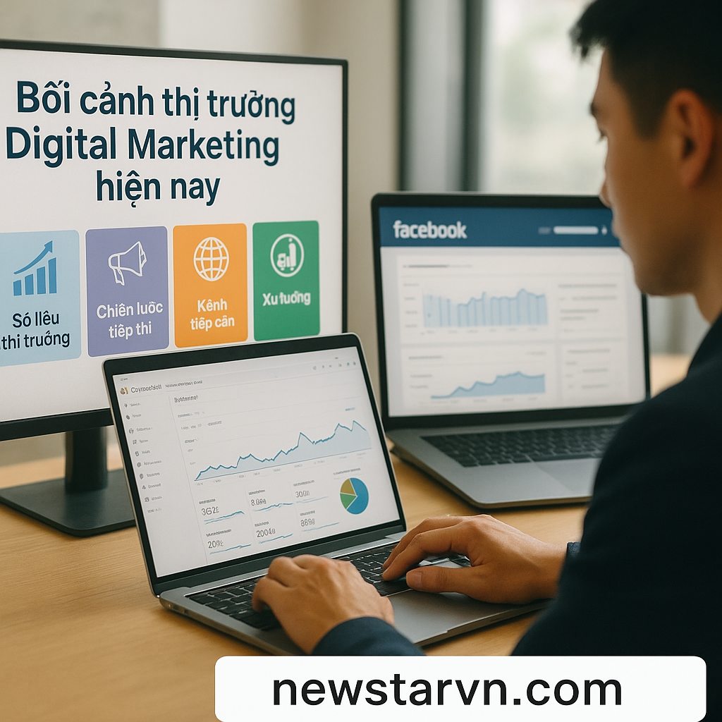 Bối cảnh thị trường Digital Marketing hiện nay