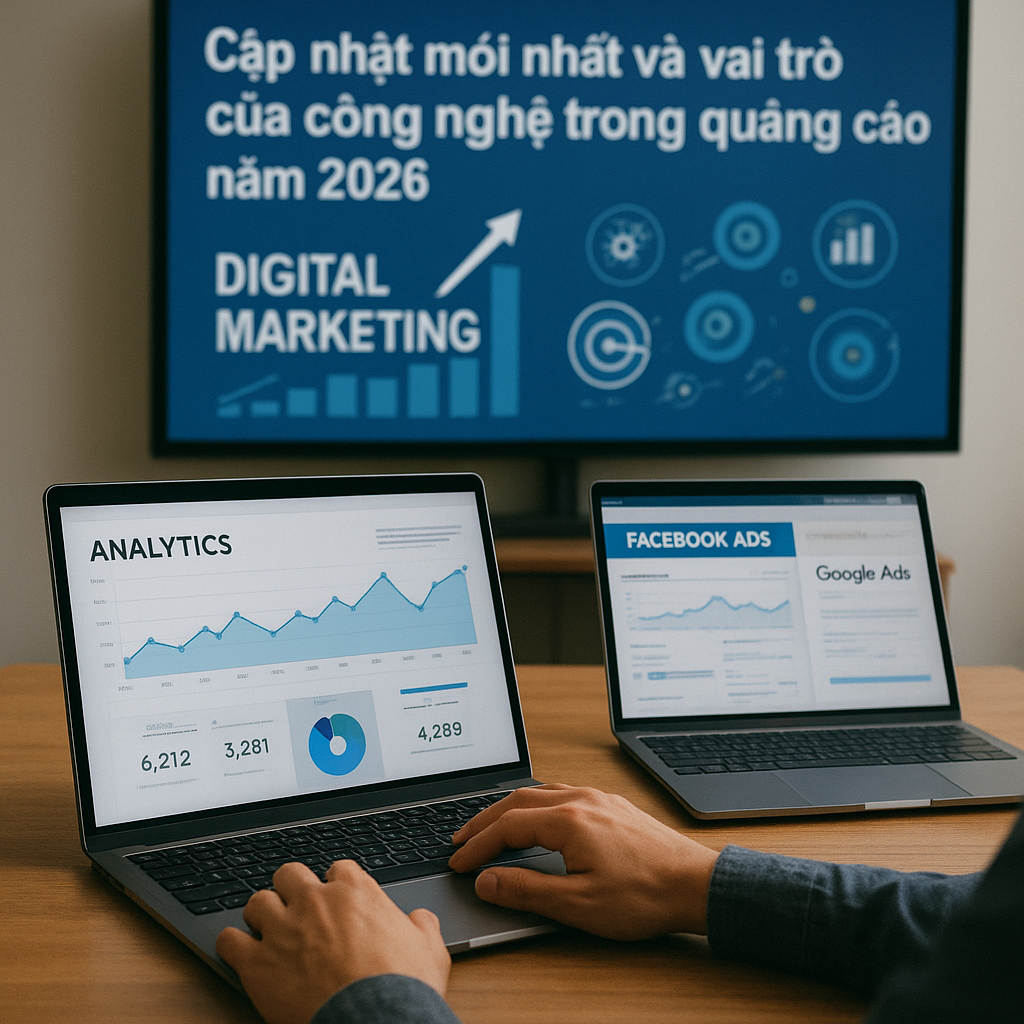 Cập nhật mới nhất và vai trò của công nghệ trong quảng cáo năm 2026
