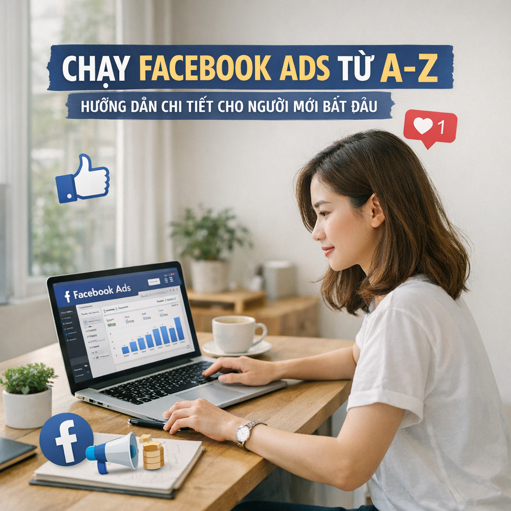 Chạy Facebook Ads Từ A–Z: Hướng Dẫn Chi Tiết Cho Người Mới Bắt Đầu