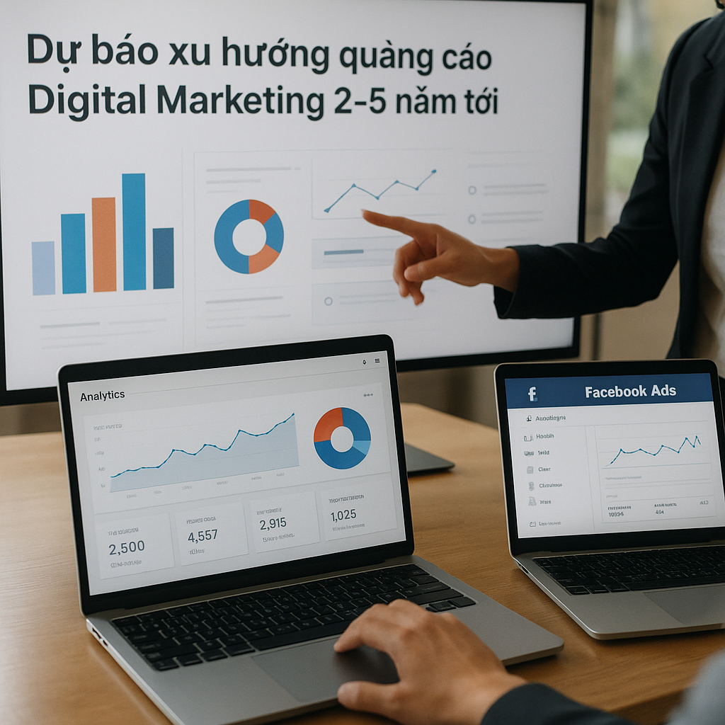 Dự báo xu hướng quảng cáo Digital Marketing 2–5 năm tới