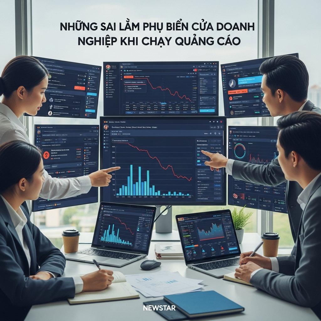 Những Sai Lầm Phổ Biến Của Doanh Nghiệp Khi Chạy Quảng Cáo