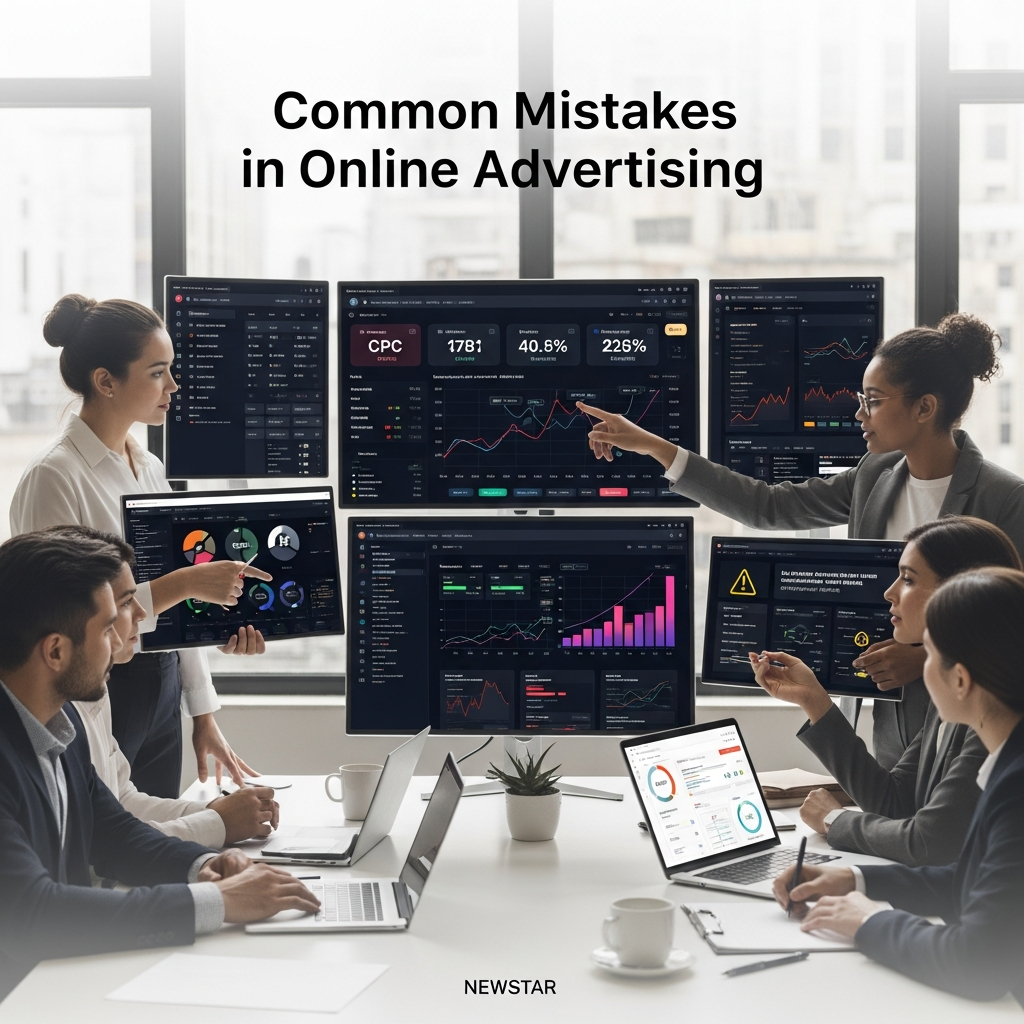 Những Sai Lầm Phổ Biến trong Quảng Cáo Online