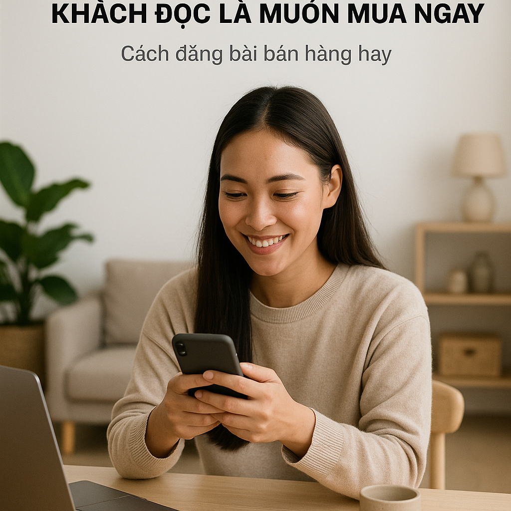 Cách Đăng Bài Bán Hàng Hay – Khách Đọc Là Muốn Mua Ngay