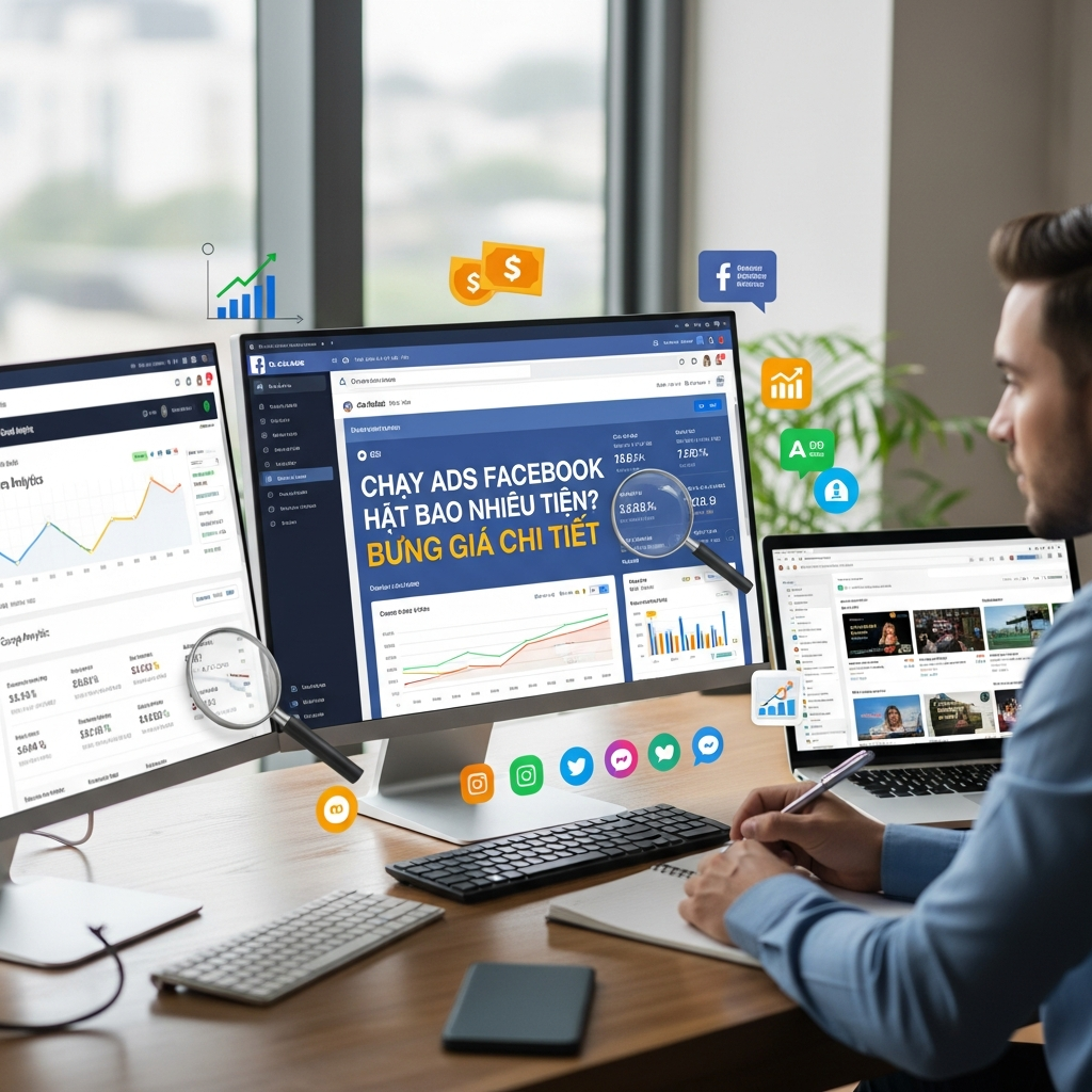 Chạy Ads Facebook Hết Bao Nhiêu Tiền? Bảng Giá Chi Tiết