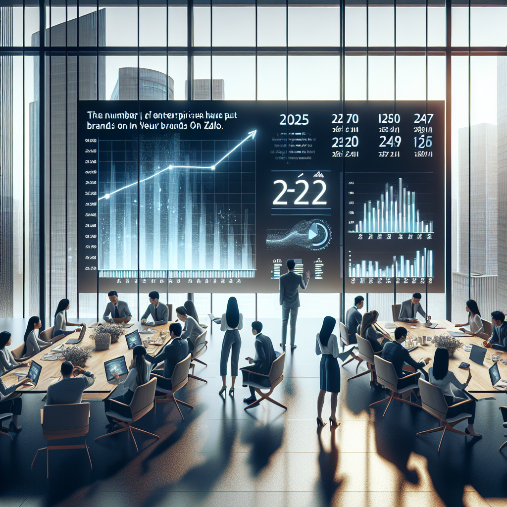 Thống kê số doanh nghiệp đưa tên thương hiệu lên Zalo năm 2025: Quy mô, xu hướng và cơ hội thị trường