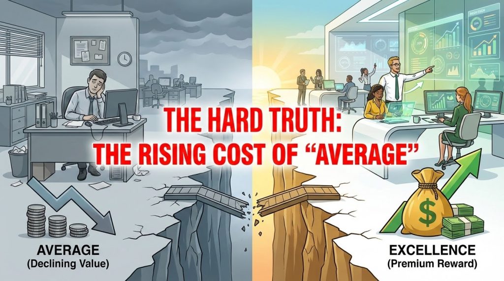 The Hard Truth: The Rising Cost of "Average"