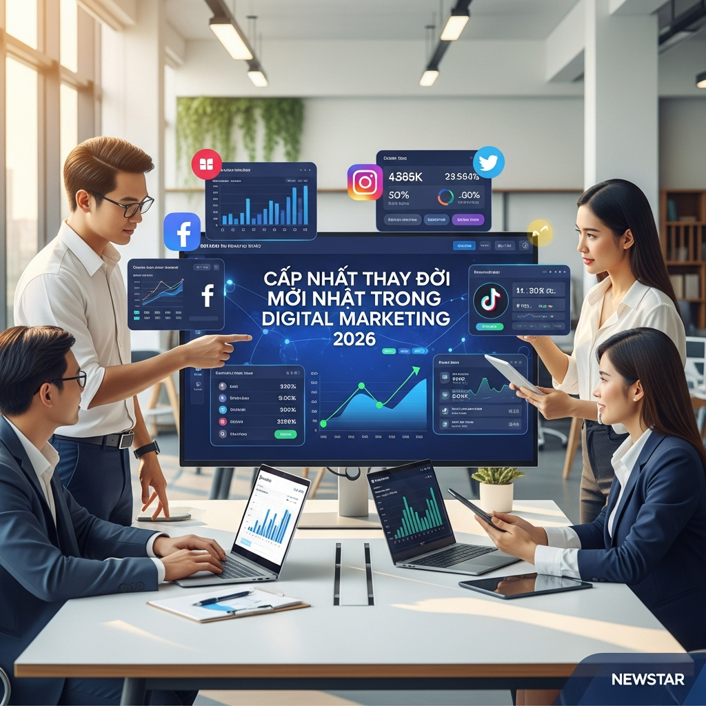 Cập Nhật Thay Đổi Mới Nhất Trong Digital Marketing 2026