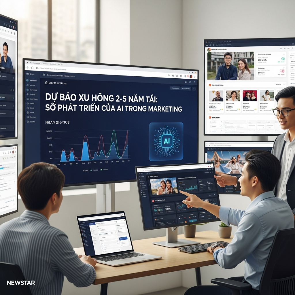 Dự Báo Xu Hướng 2–5 Năm Tới: Sự Phát Triển của AI trong Marketing