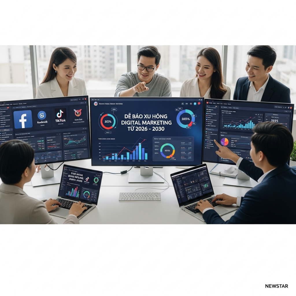 Dự Báo Xu Hướng Digital Marketing Từ 2026 – 2030