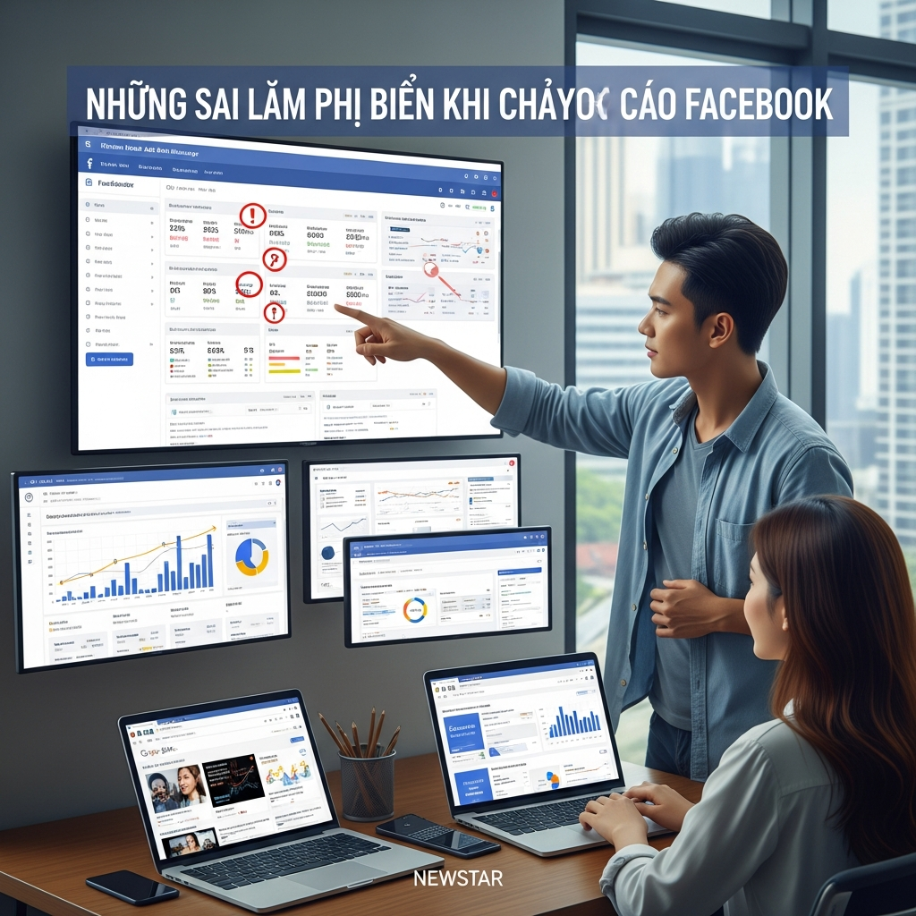 Những Sai Lầm Phổ Biến Khi Chạy Quảng Cáo Facebook