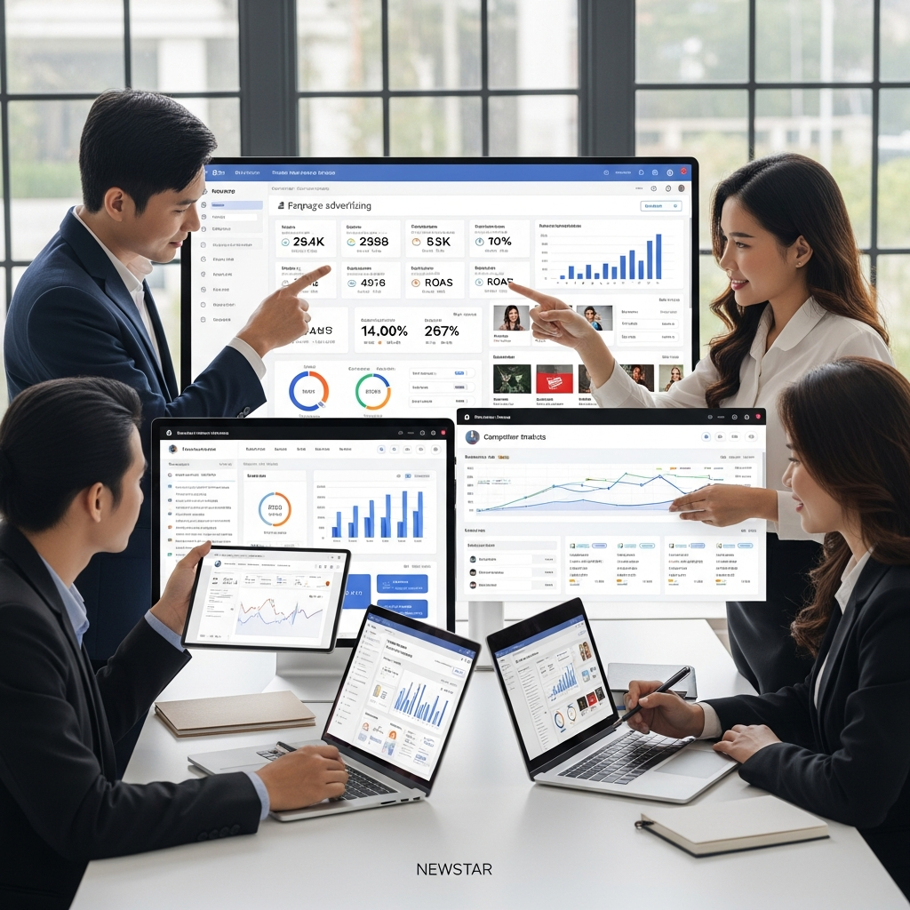 Phân tích bản chất: Hoạt động và cạnh tranh trong quảng cáo fanpage