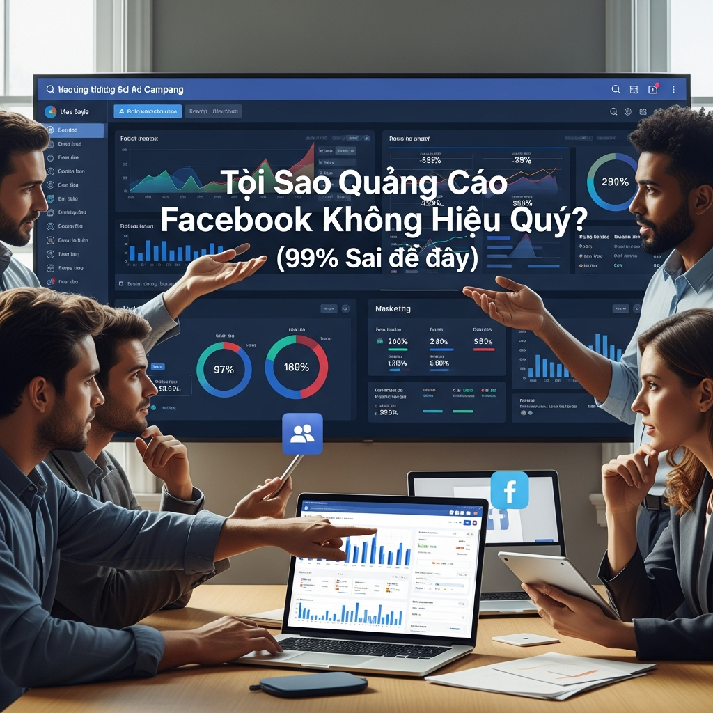 Tại Sao Quảng Cáo Facebook Không Hiệu Quả? (99% Sai Ở Đây)