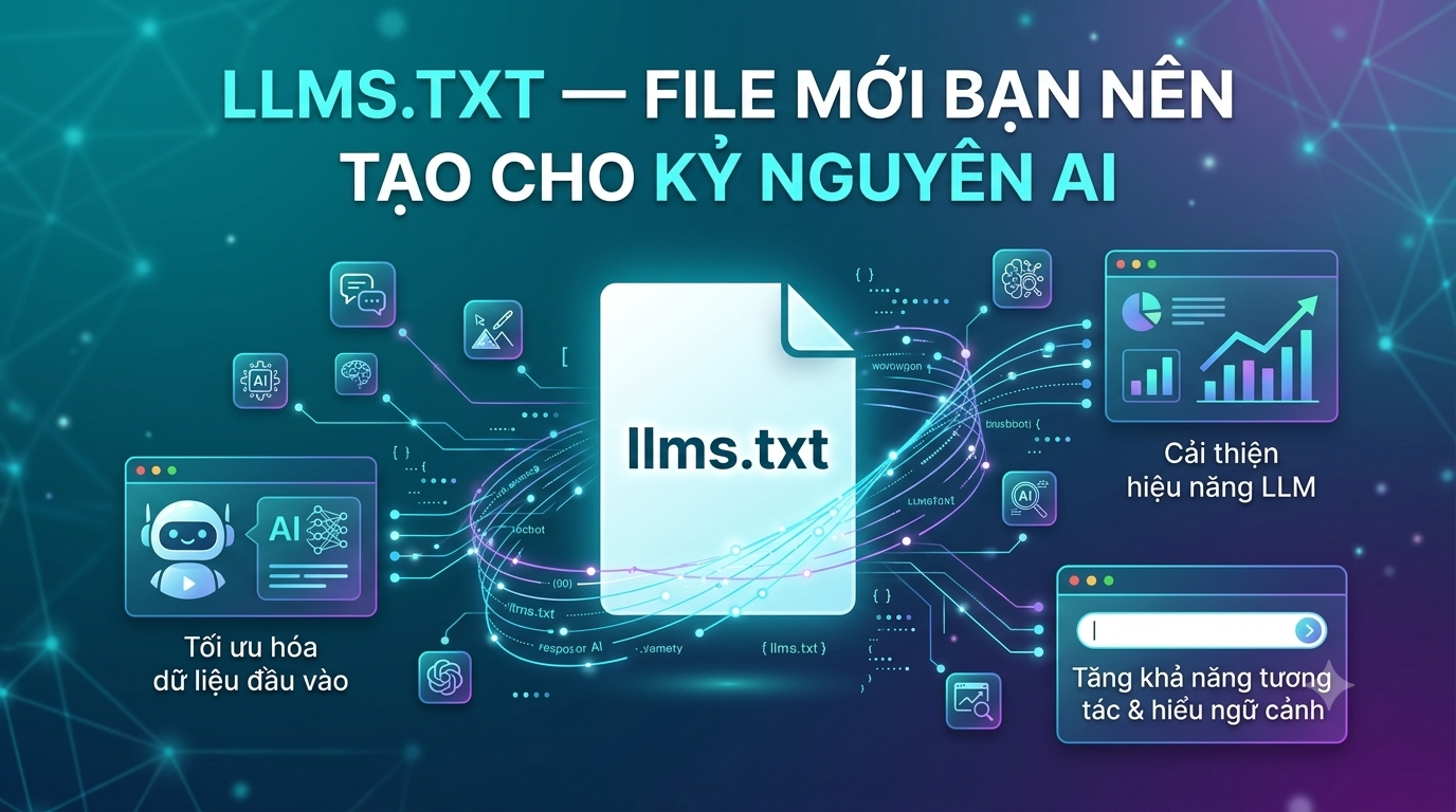 llms.txt — File mới bạn nên tạo cho kỷ nguyên AI