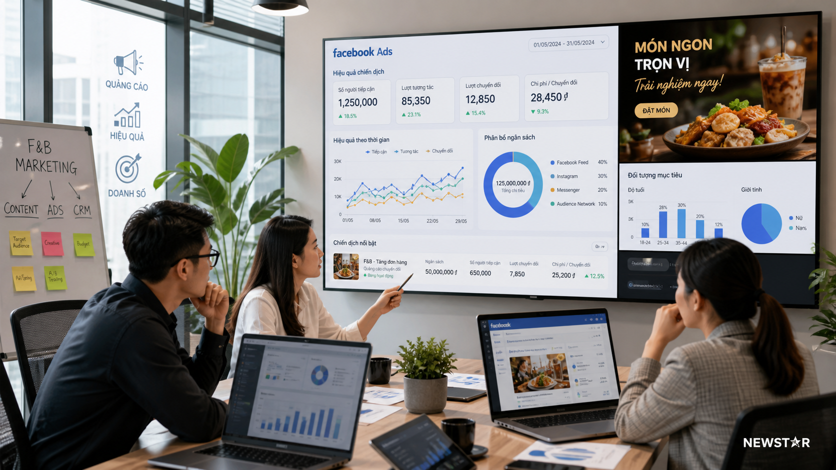 Áp Dụng Công Nghệ Mới Trong Quảng Cáo Facebook Ngành F&B