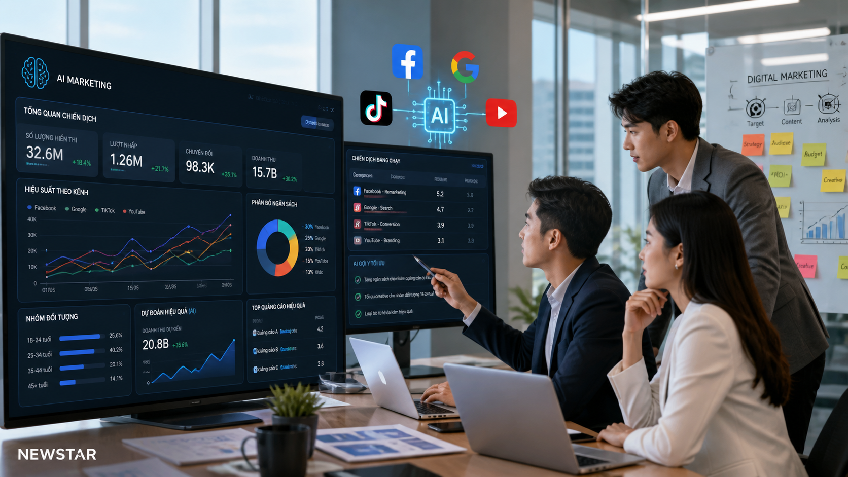 Dự Báo Ảnh Hưởng Của AI Đến Tương Lai Quảng Cáo