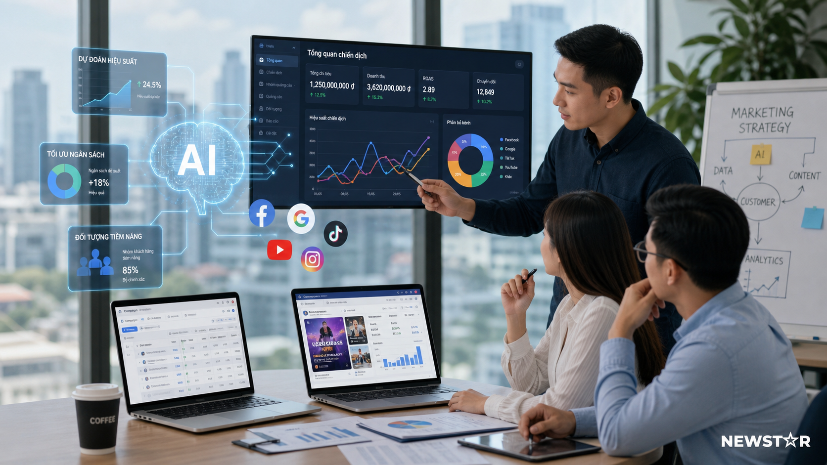 Dự Báo Xu Hướng Ảnh Hưởng Của AI Trong Quảng Cáo