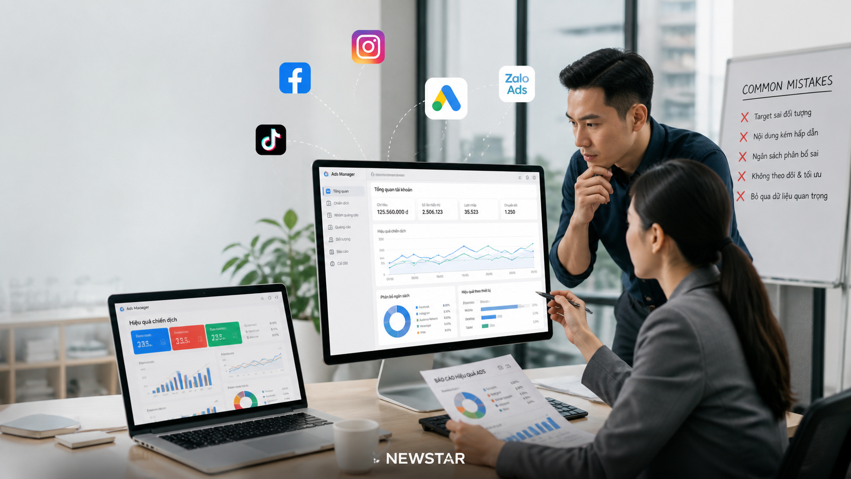 Những Sai Lầm Phổ Biến Khi Sử Dụng Công Cụ Chạy Ads