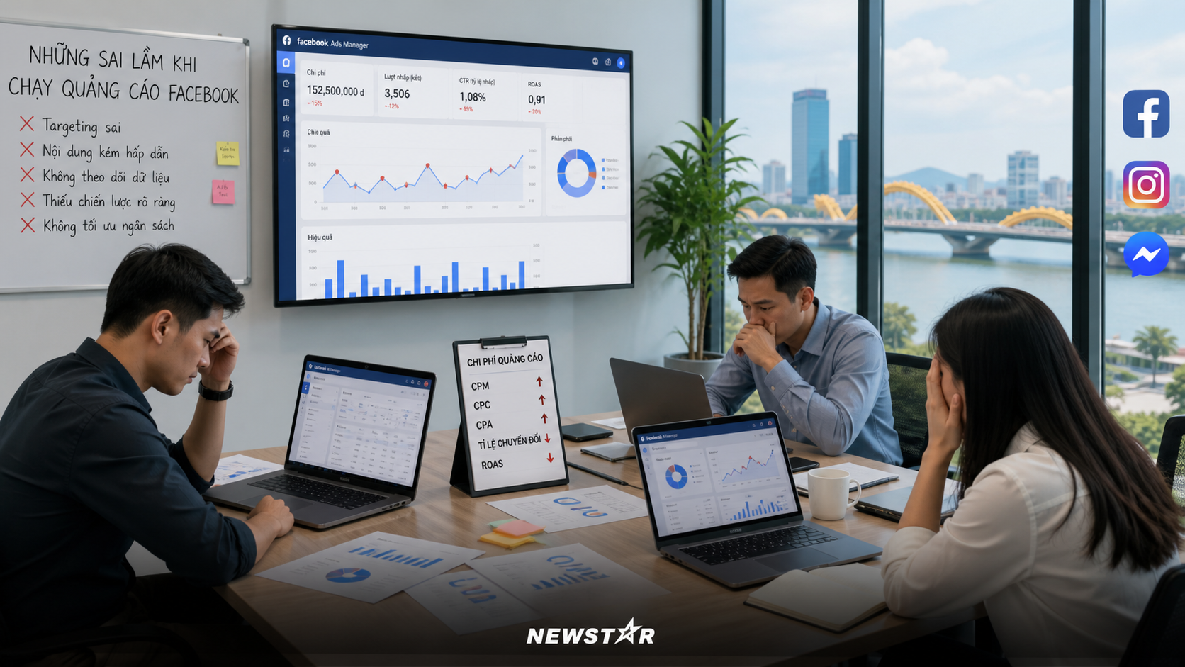 Những sai lầm phổ biến của doanh nghiệp Đà Nẵng khi chạy quảng cáo Facebook