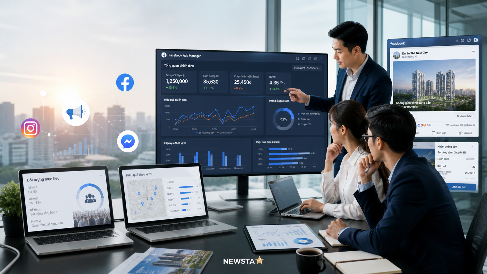 Phân tích bản chất của quảng cáo Facebook trong ngành bất động sản