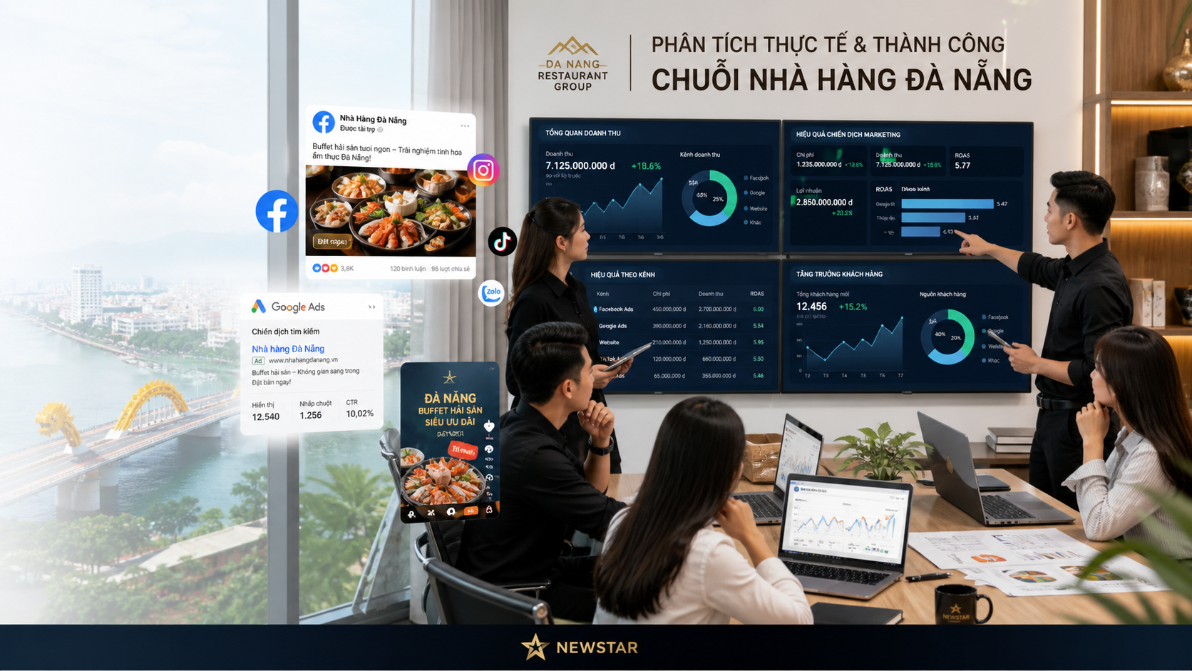 Phân tích thực tế và thành công của chuỗi nhà hàng Đà Nẵng
