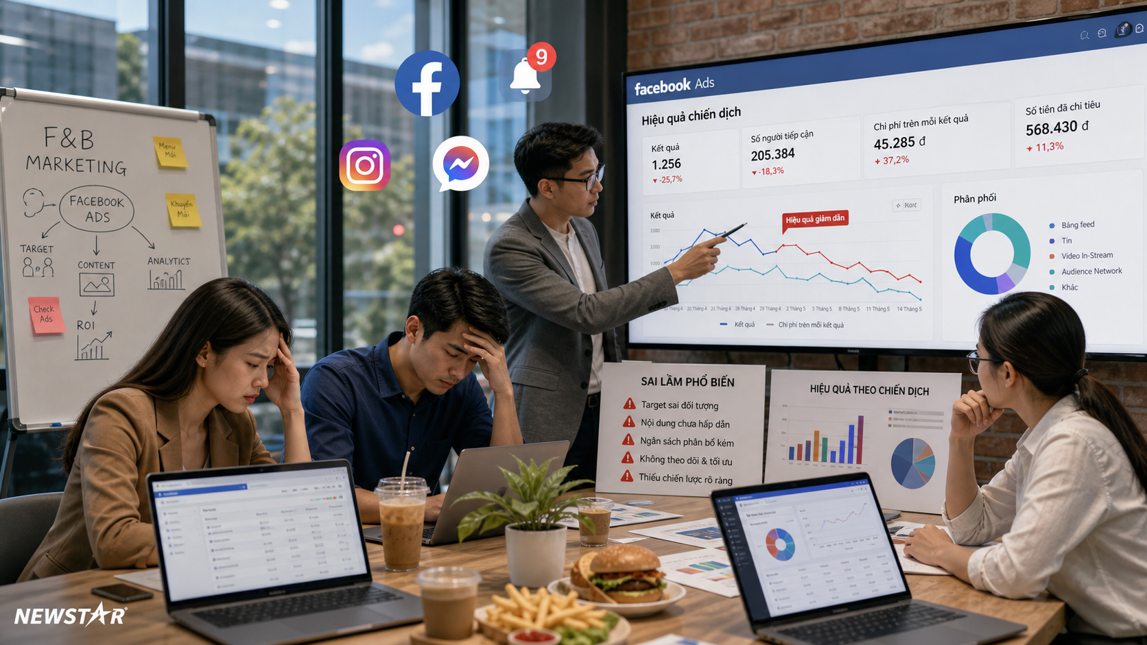 Sai Lầm Phổ Biến Trong Quảng Cáo Facebook Ngành F&B