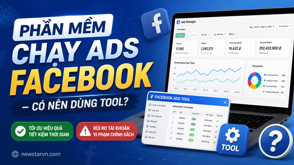 Phần Mềm Chạy Ads Facebook – Có Nên Dùng Tool?