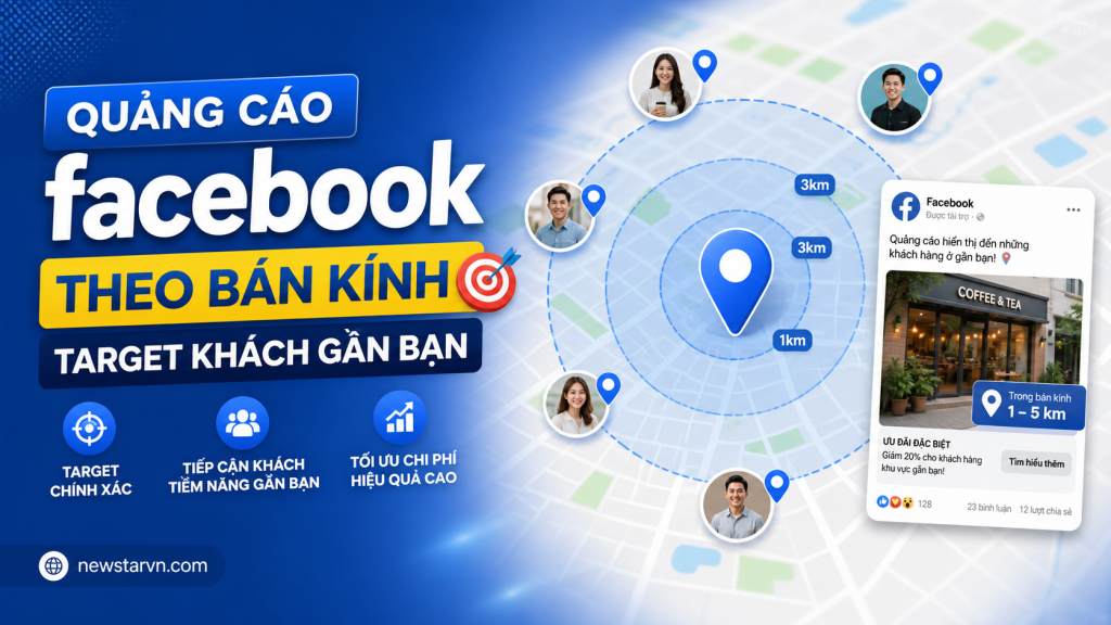 Quảng Cáo Facebook Theo Bán Kính – Target Khách Gần Bạn