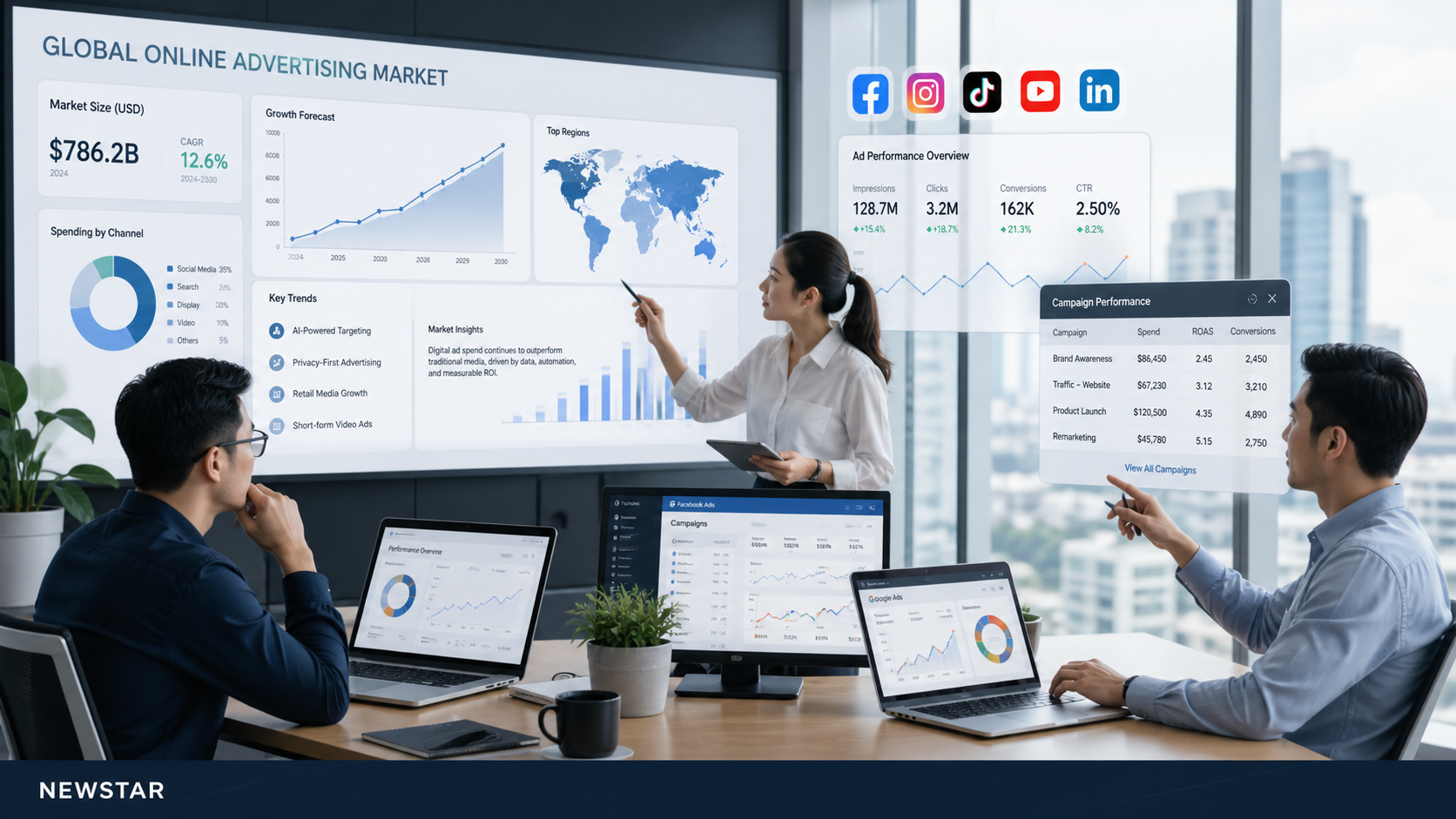 Bối cảnh thị trường quảng cáo online toàn cầu