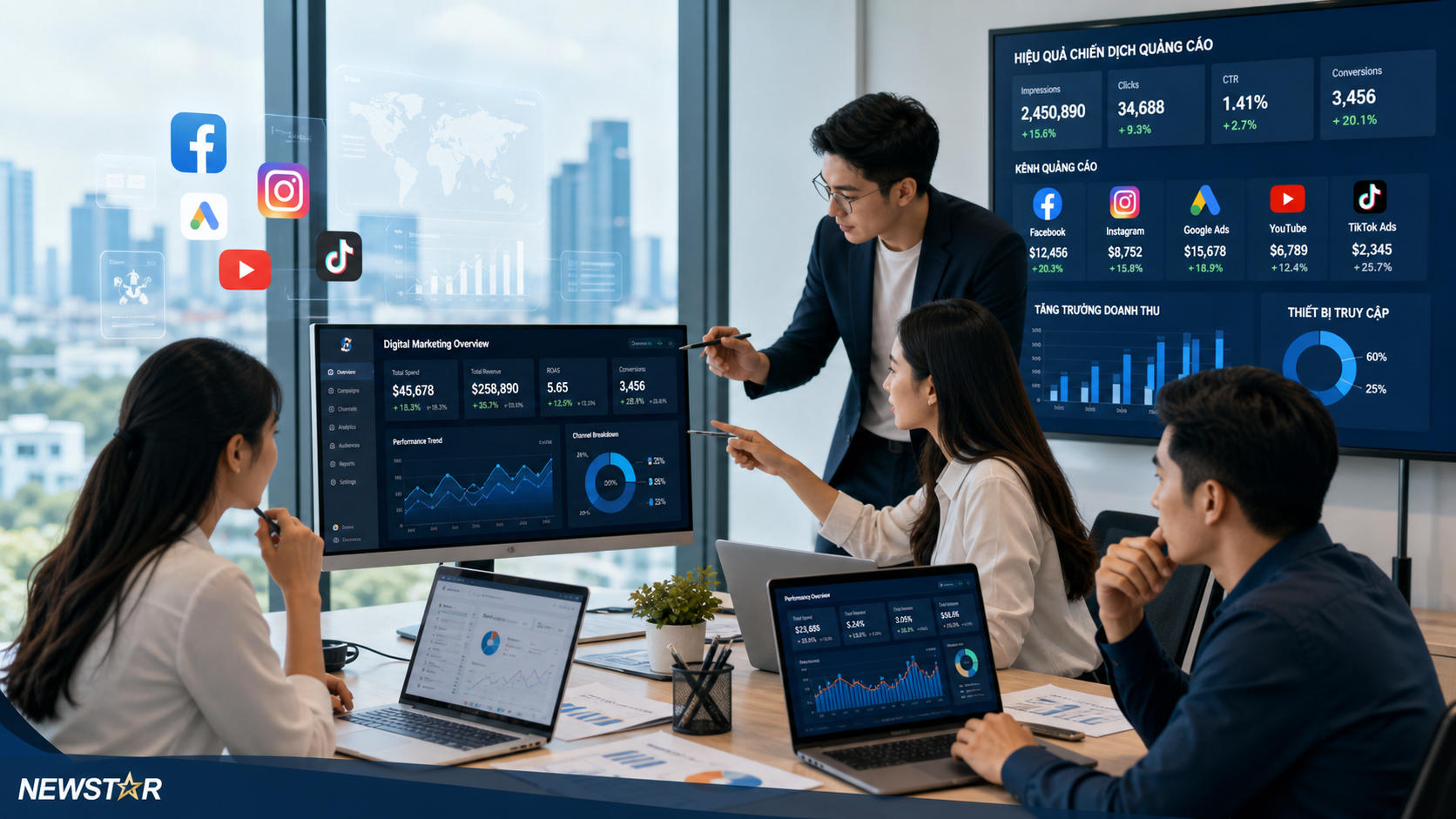 Bối cảnh thị trường và xu hướng quảng cáo online