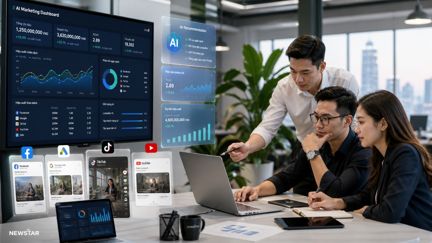 Cập nhật và chiến lược tối ưu quảng cáo sử dụng AI (2026)