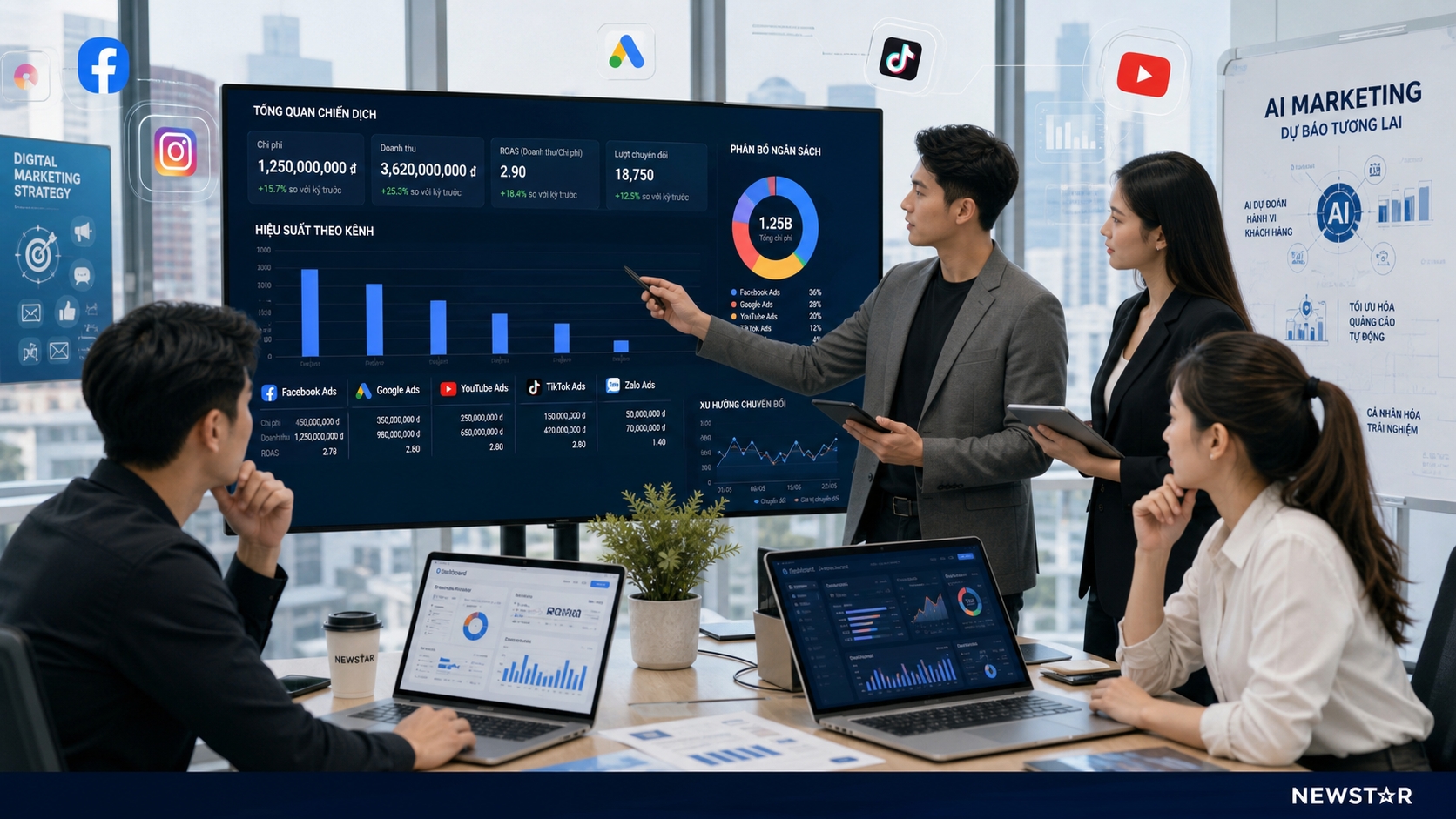 Chiến Lược Thực Tế & Dự Báo Tương Lai AI Marketing