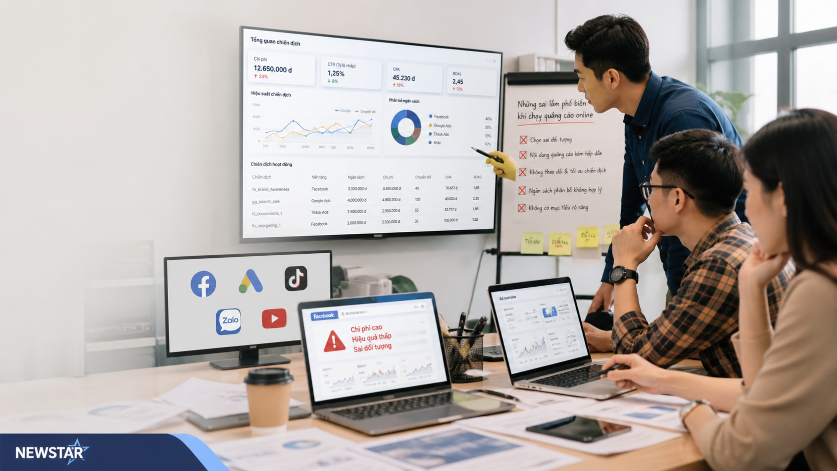 Những Sai Lầm Phổ Biến Khi Chạy Quảng Cáo Online