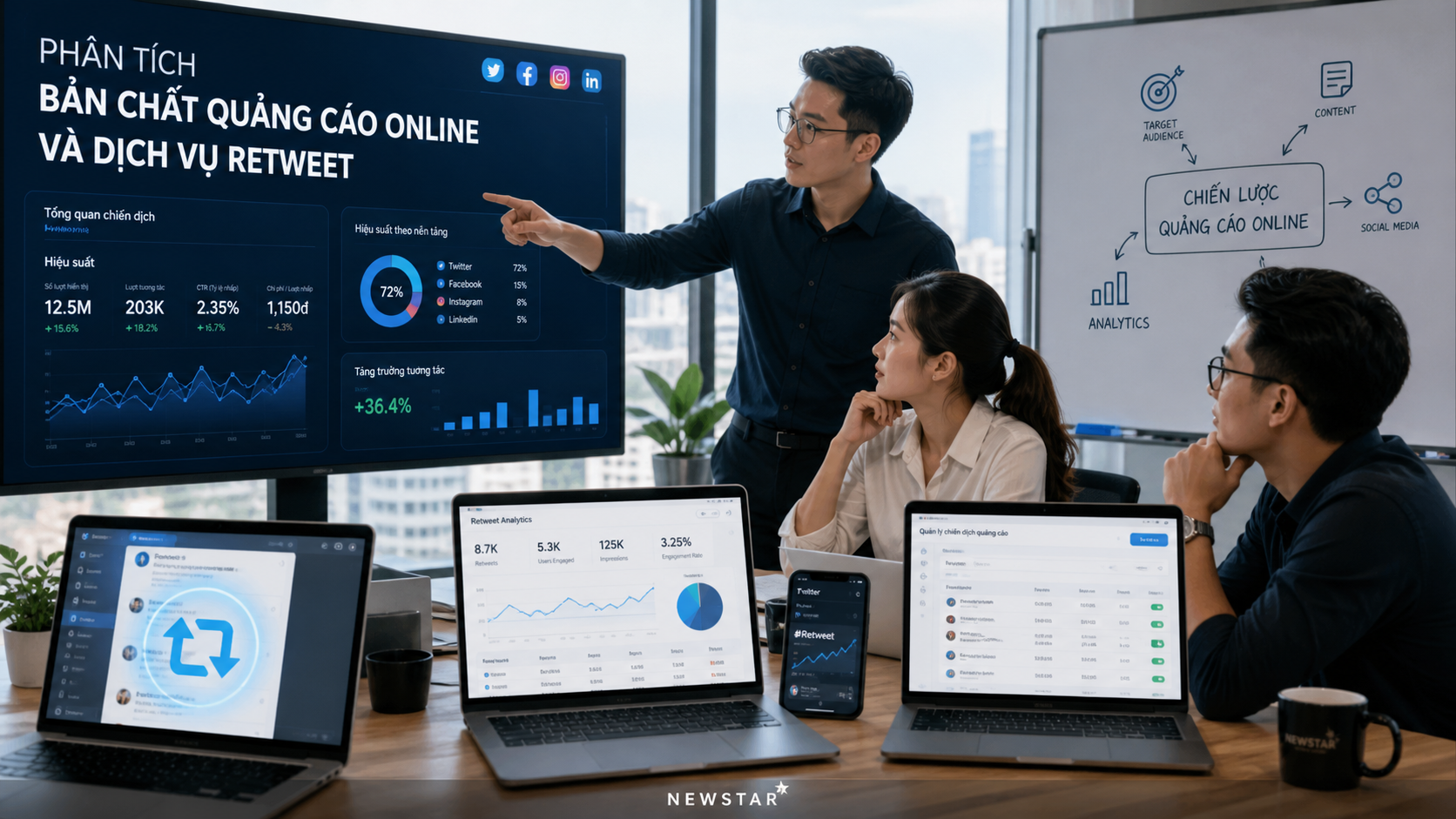 Phân Tích Bản Chất Quảng Cáo Online Và Dịch Vụ ReTweet