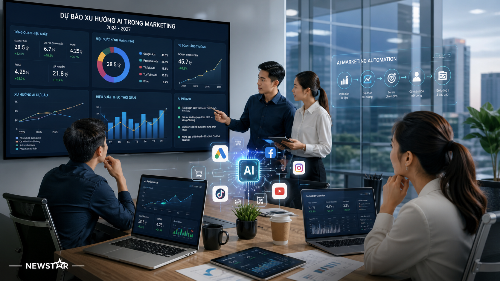 Dự báo xu hướng ảnh hưởng của AI trong vài năm tới