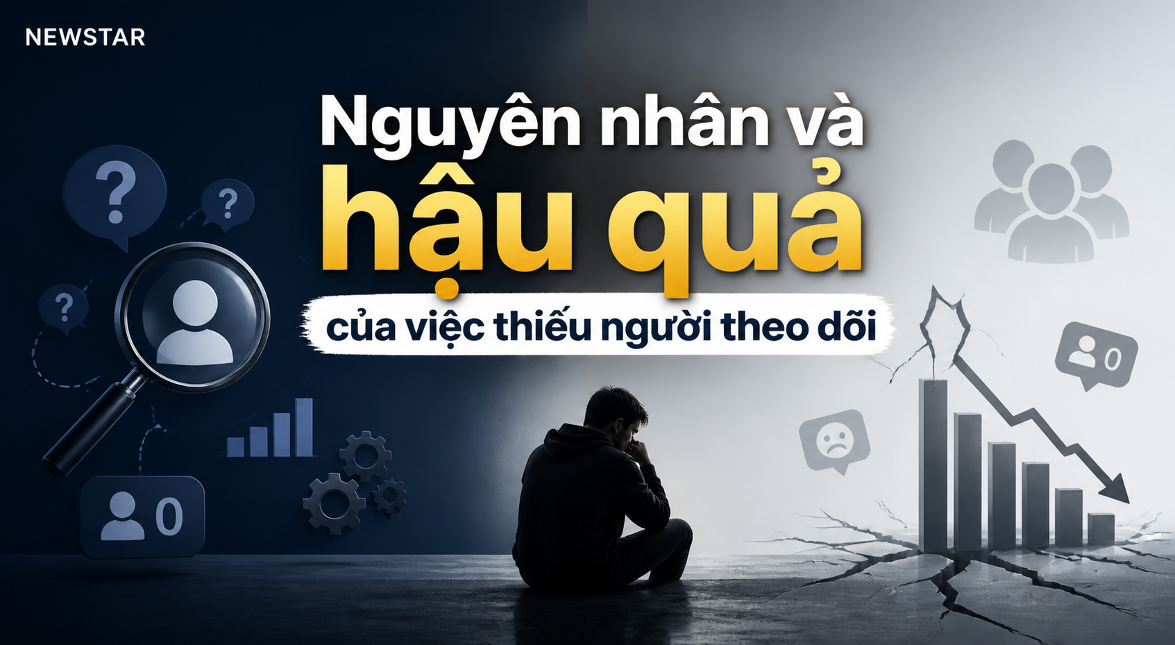 Nguyên nhân và hậu quả của việc thiếu người theo dõi
