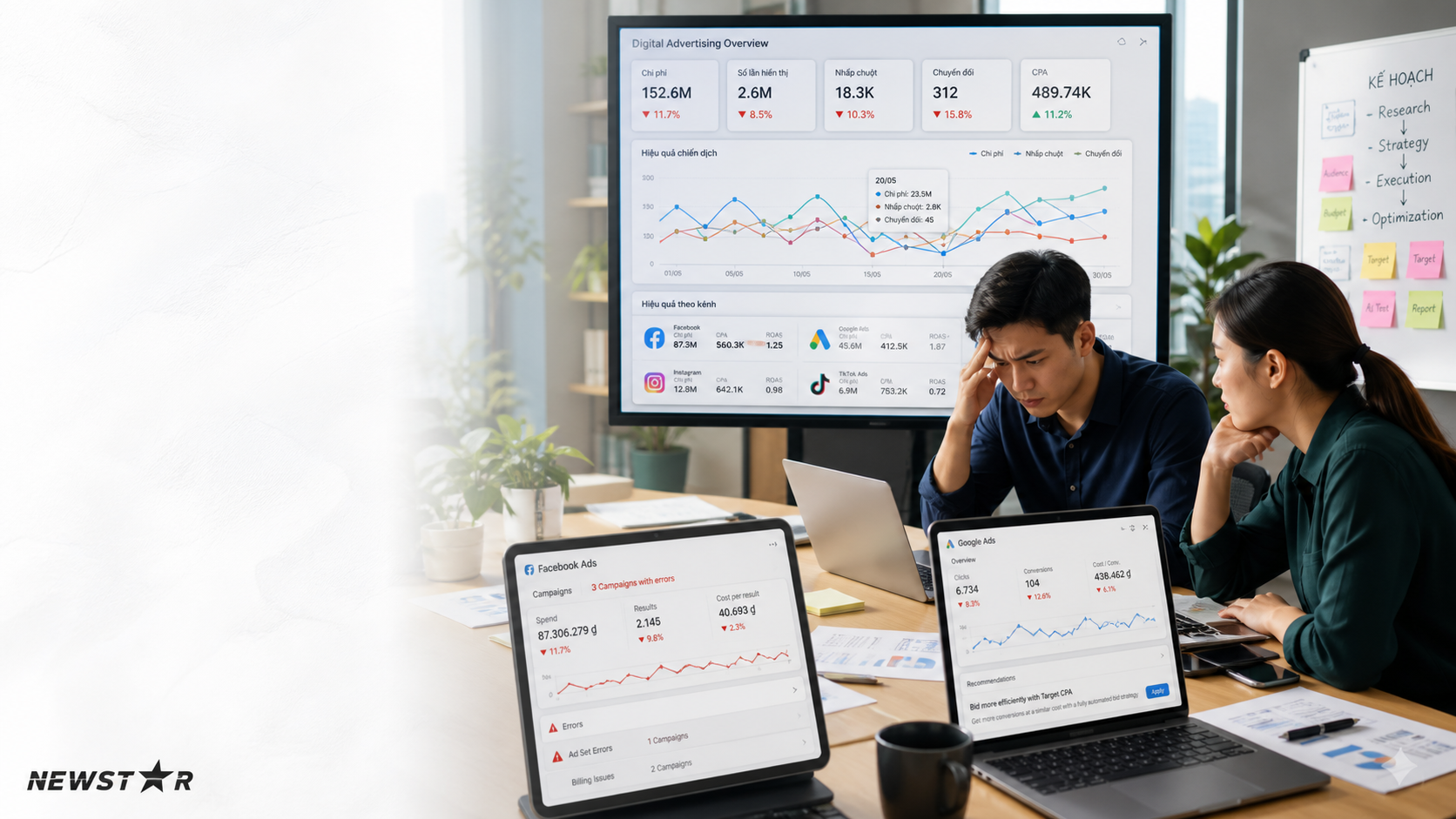 Những Sai Lầm Phổ Biến khi Chạy Quảng cáo Online