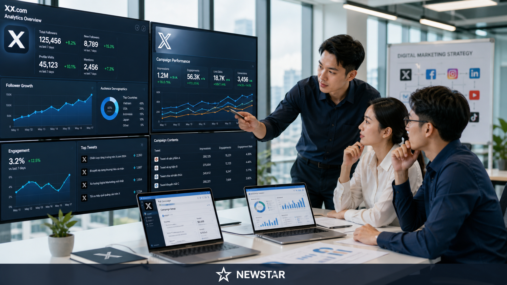 Phân tích bản chất của dịch vụ Follow Twitter - X.com
