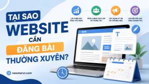 Tại sao website cần đăng bài thường xuyên?