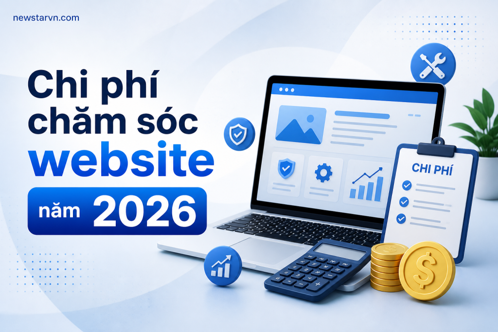 Chi phí chăm sóc website năm 2026
